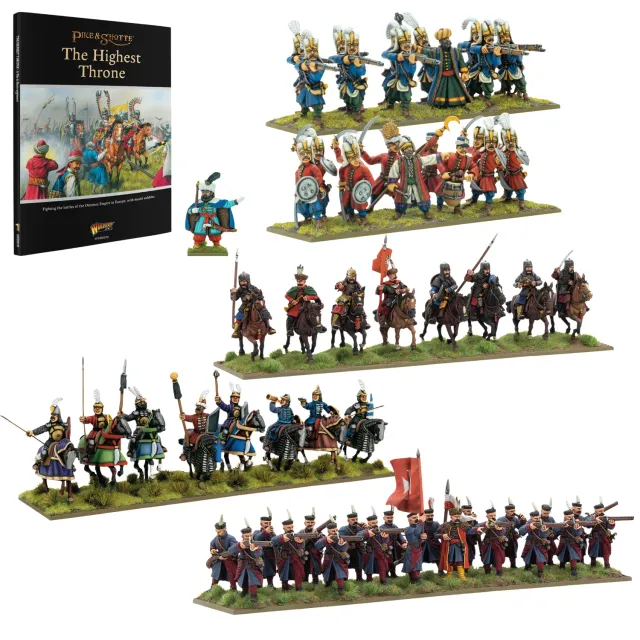 Bolt Action Pike & Shotte The Highest Throne Ottoman Collection figurines métal