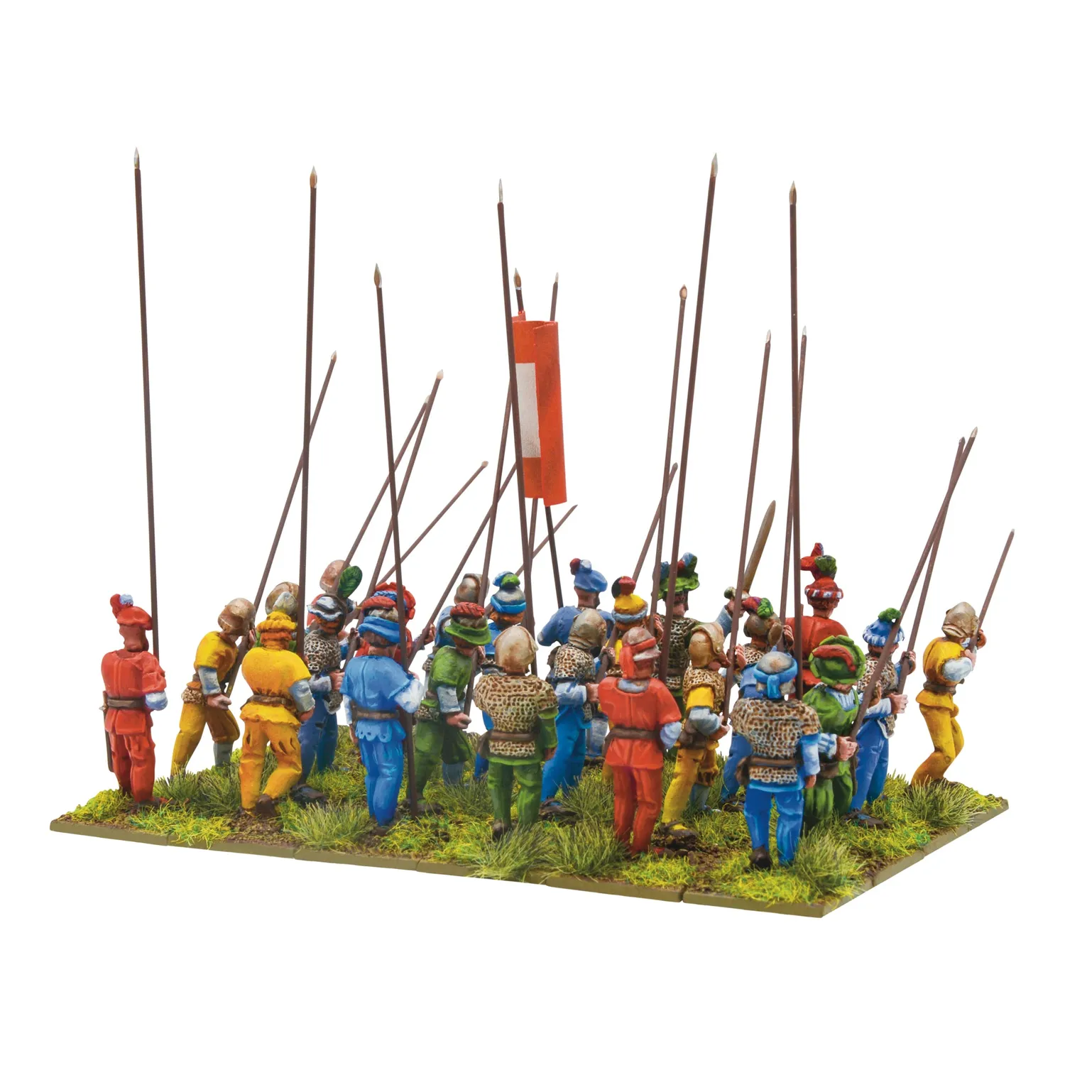 Bolt Action Pike & Shotte Italian Wars Swiss Pikemen Regiment figurines métal