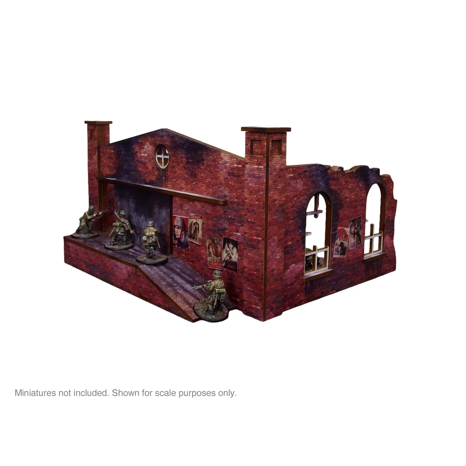 Micro Art Bolt Action Stalingrad Factory Back décor pré-peint