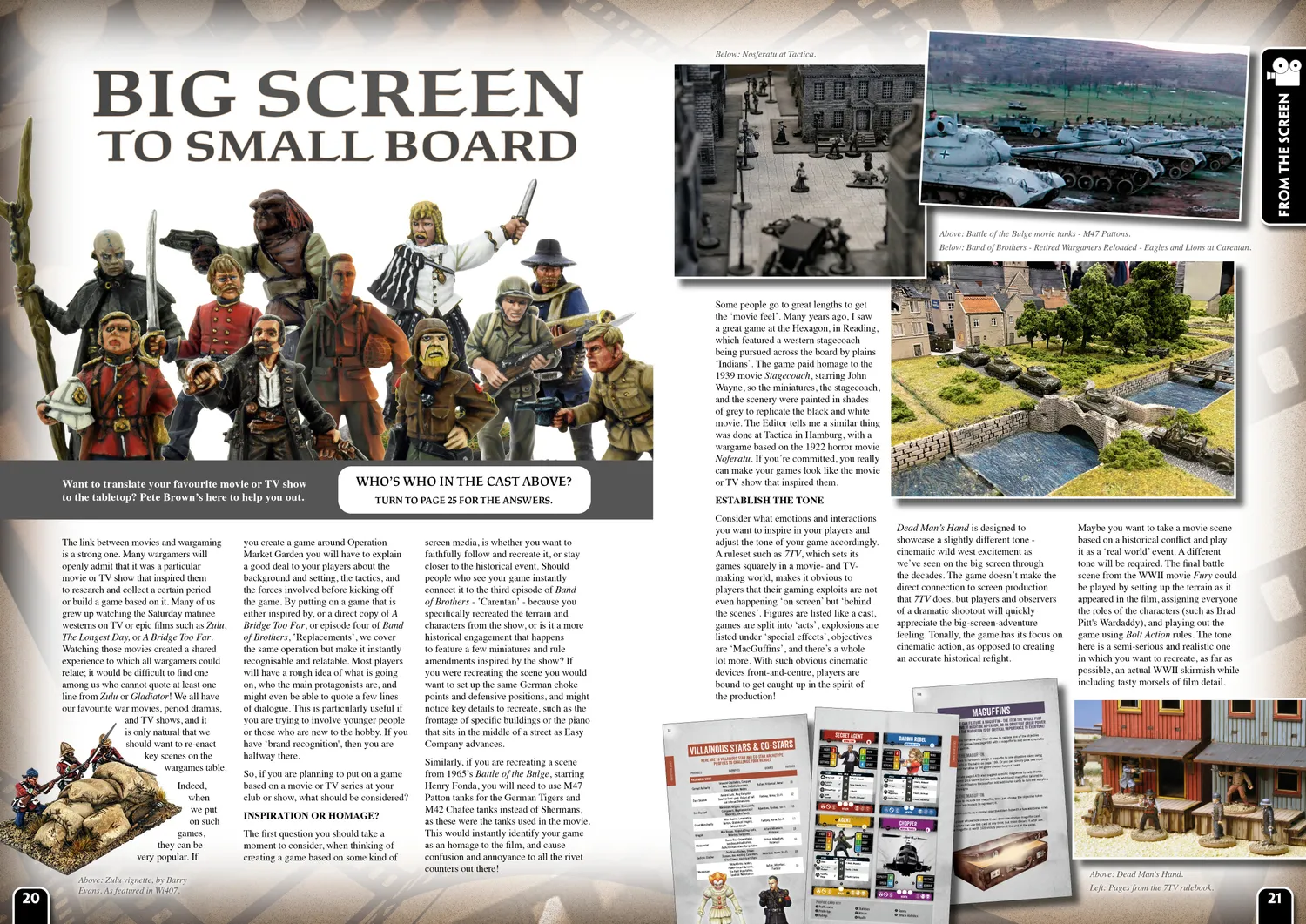 Bolt Action Wargames Illustrated WI436 April 2024 Edition magazine historique