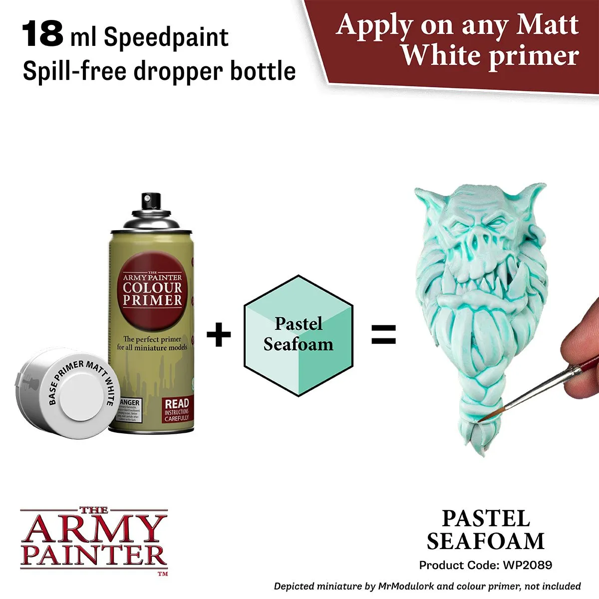 Army Painter Speedpaint Pastel Seafoam peinture figurine vert pastel