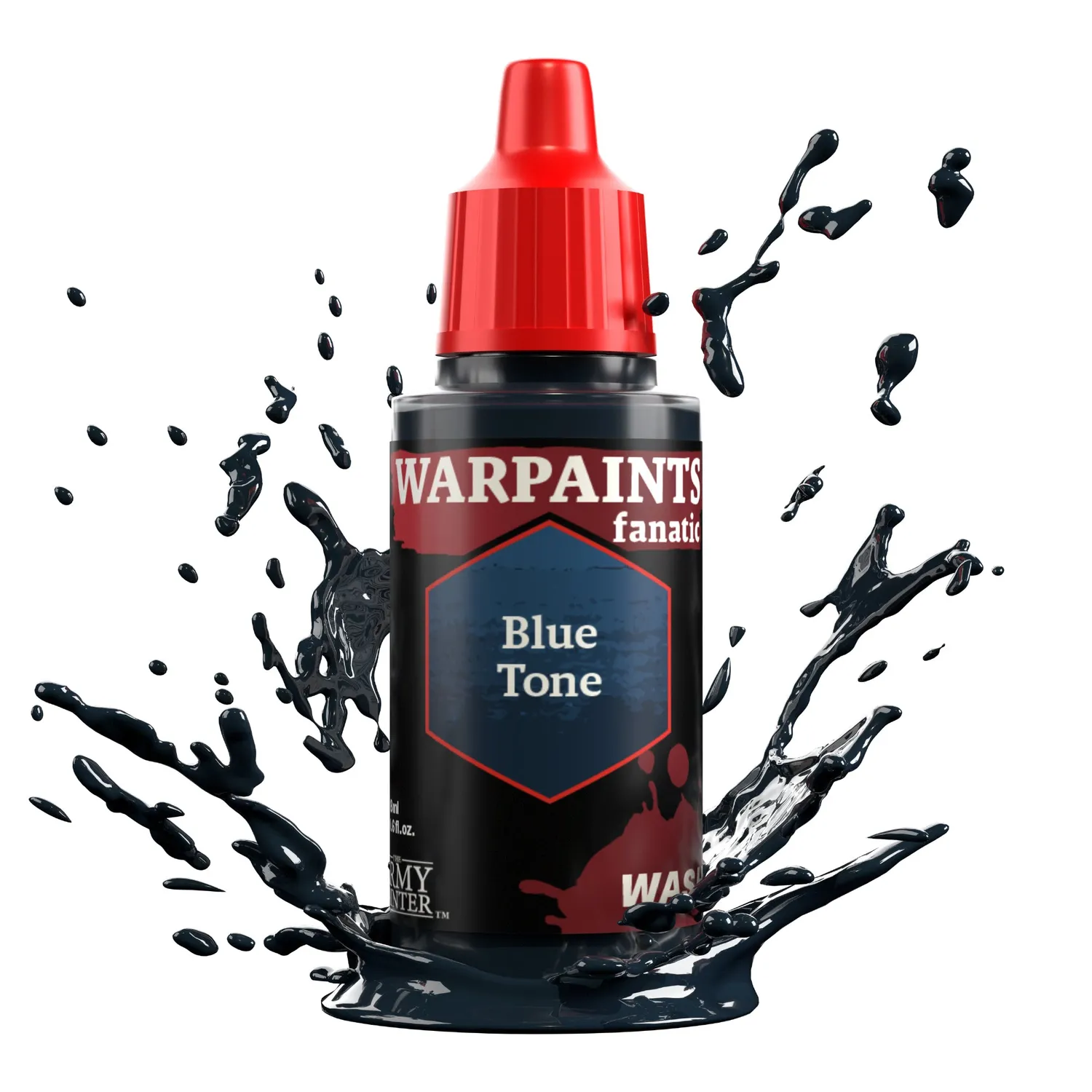 Bolt Action Warpaints Fanatic Wash Blue Tone peinture lavis 18 ml pigmentée