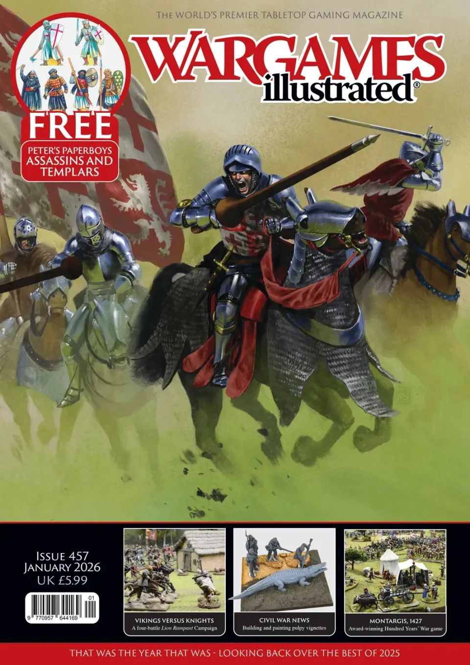 Wargames Illustrated WI457 January 2026 Edition magazine