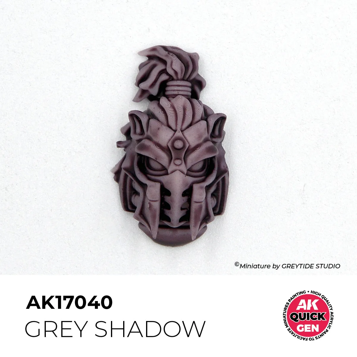 AK Interactive QuickGen Grey Shadow peinture acrylique grise 18 ml