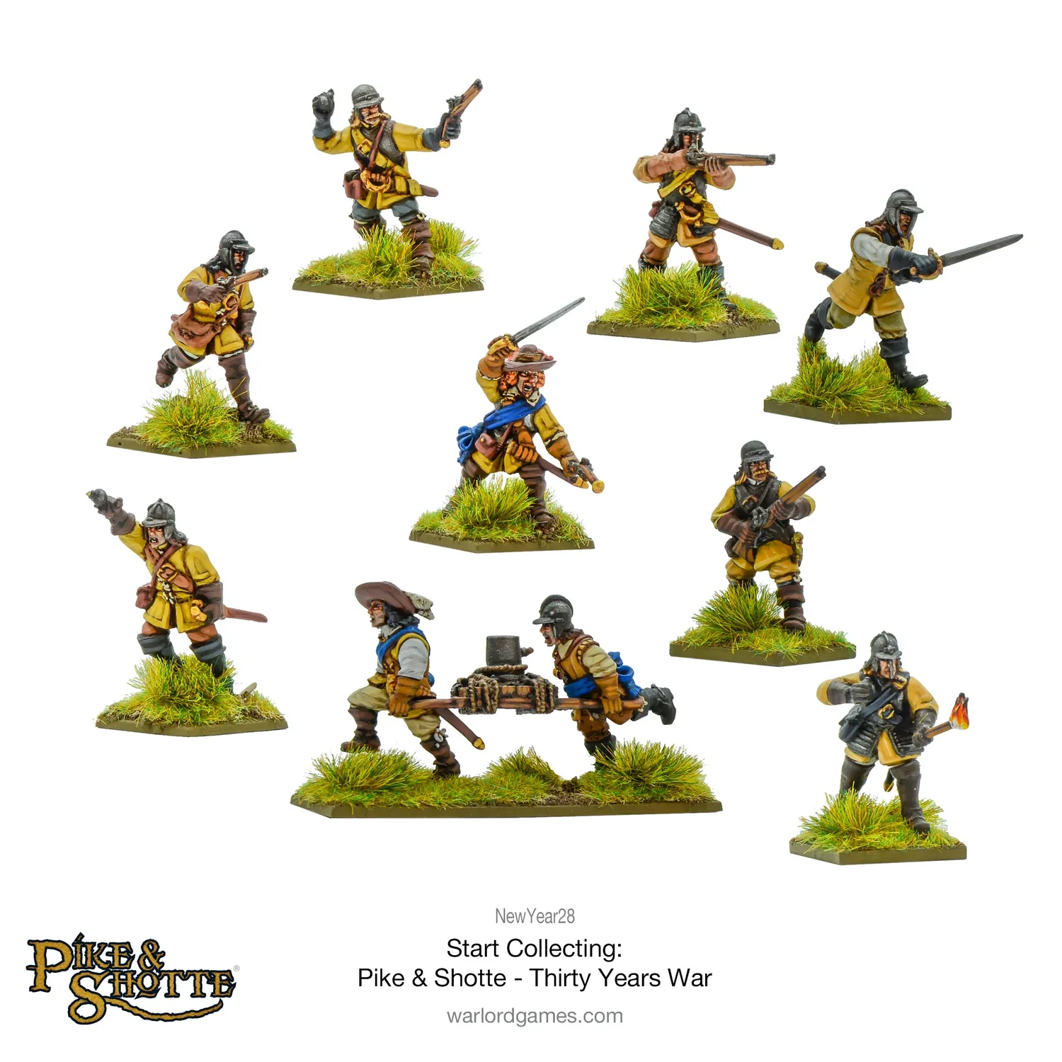 Bolt Action Pike & Shotte Start Collecting Trente Ans coffret figurines