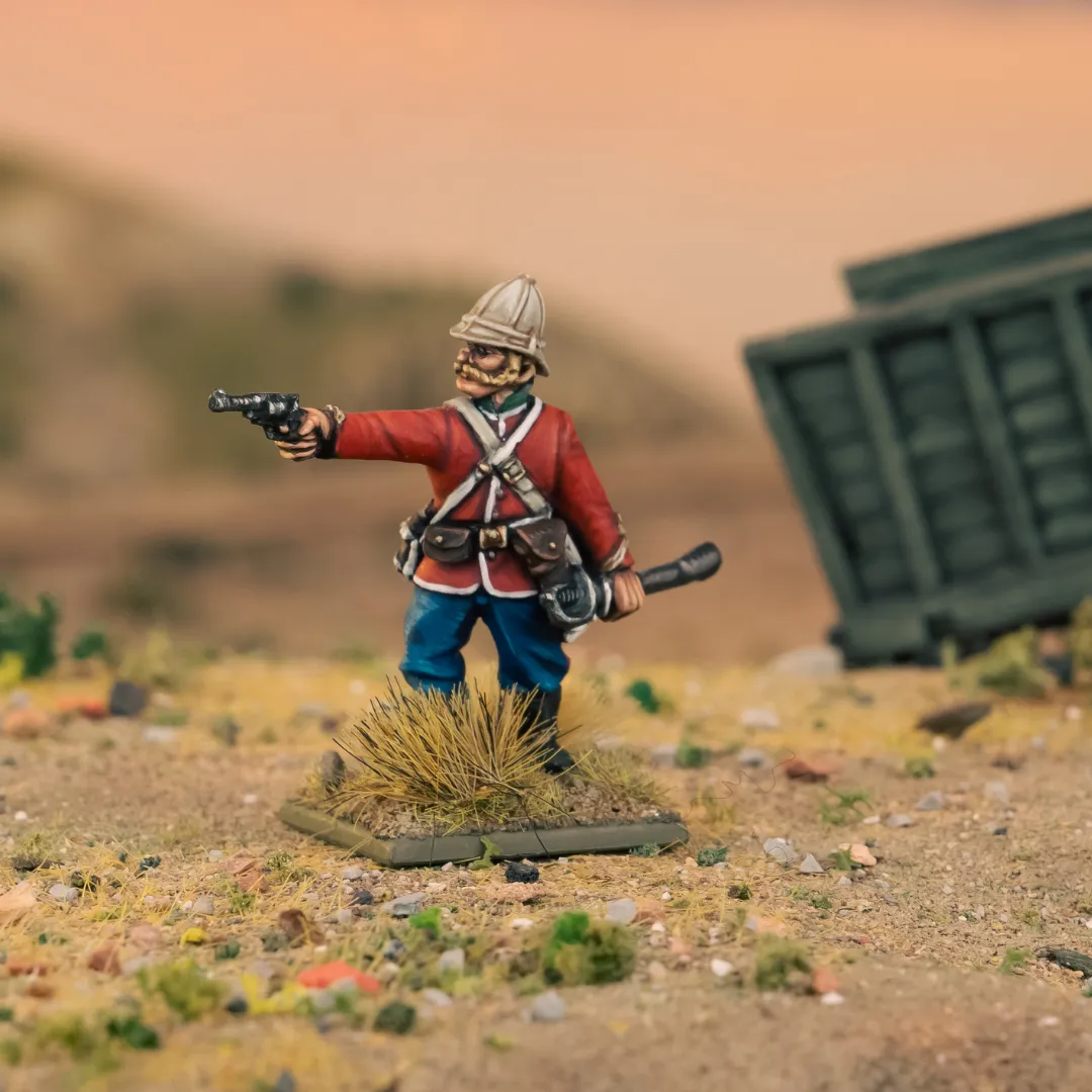 Bolt Action Soldier of Fortune 35 AZW Major Henry Spalding figurine métal