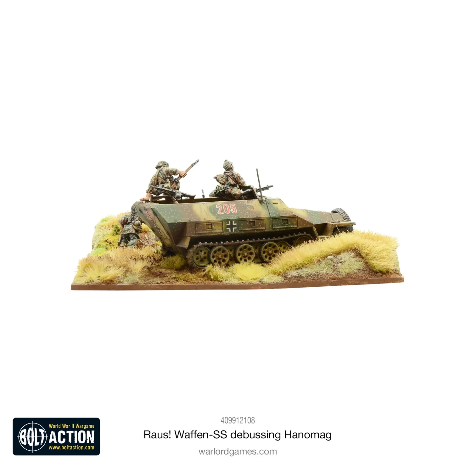 Warlord Games Bolt Action RAUS! Waffen-SS Hanomag figurines 28mm