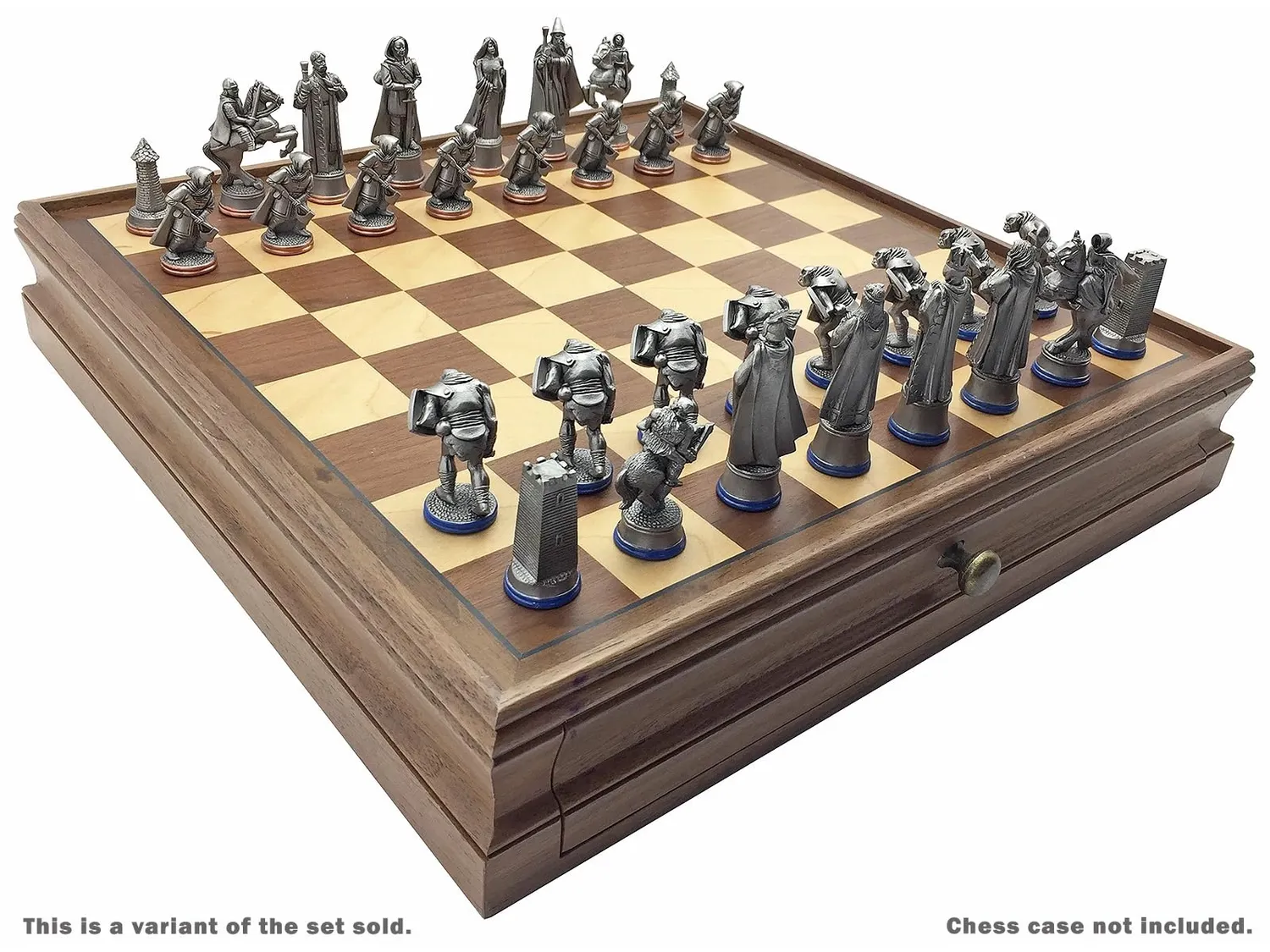 Prince August Fantasy Chess Lords of The West contre Servants of The Shadows moules échecs