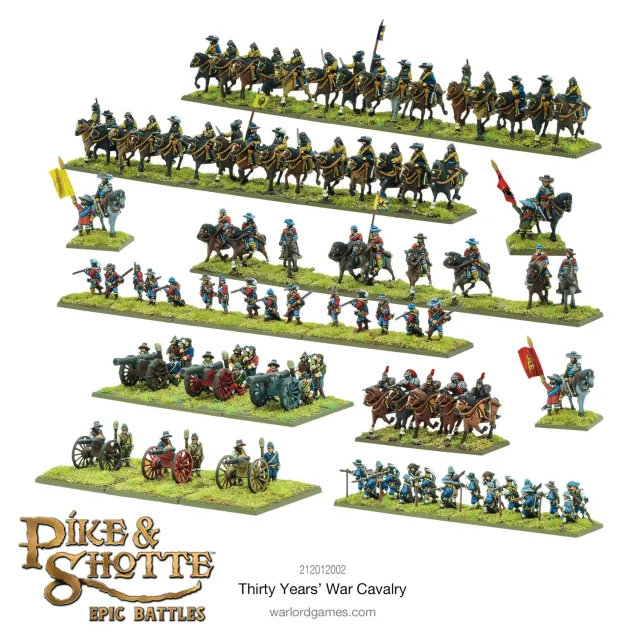 Warlord Pike & Shotte Epic Battles cavalerie coffret plastique