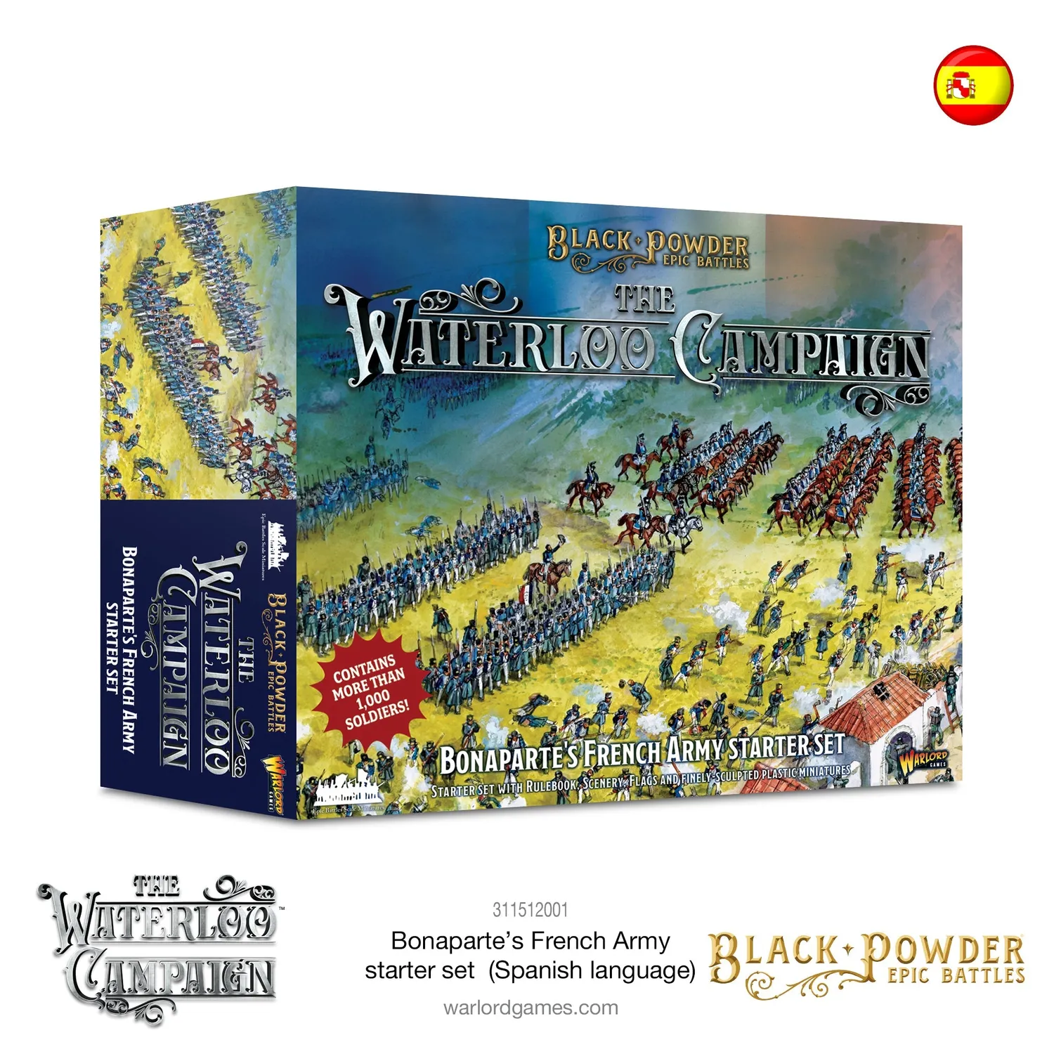 Bolt Action Waterloo Bonaparte French Army starter set espagnol