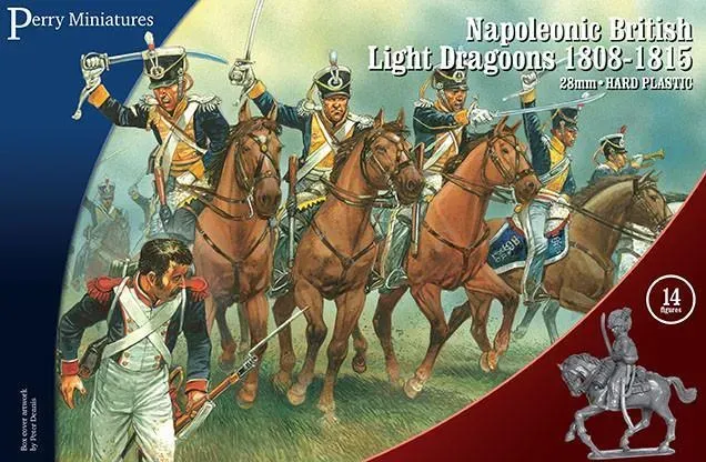 Perry Miniatures Light Dragoons 1808-1815 coffret 14 cavaliers plastique