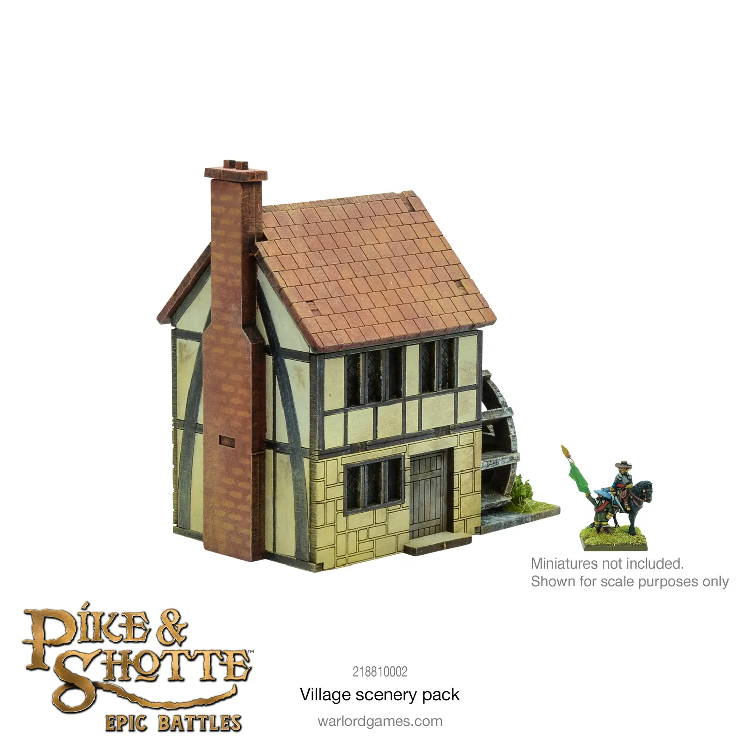 Bolt Action Pike & Shotte Epic Battles Village scenery pack décor MDF