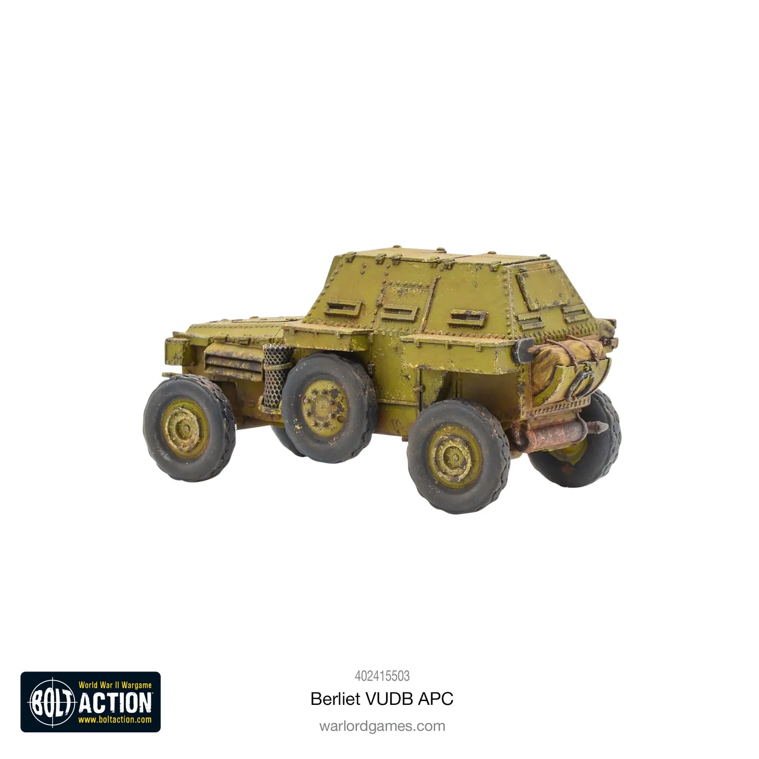 Bolt Action Berliet VUDB armoured personnel carrier véhicule blindé