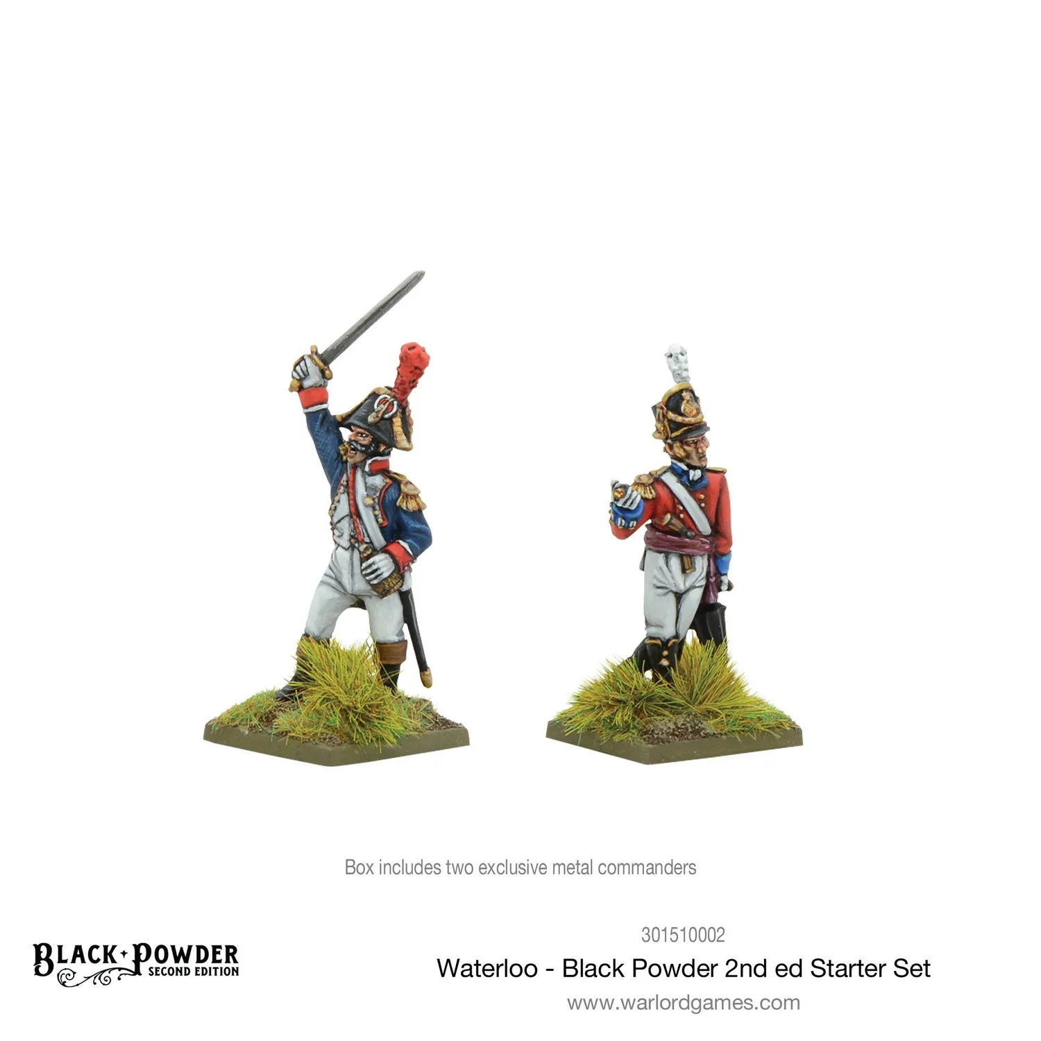 Bolt Action Black Powder Waterloo - Black Powder 2nd edition Starter Set figurines allemand