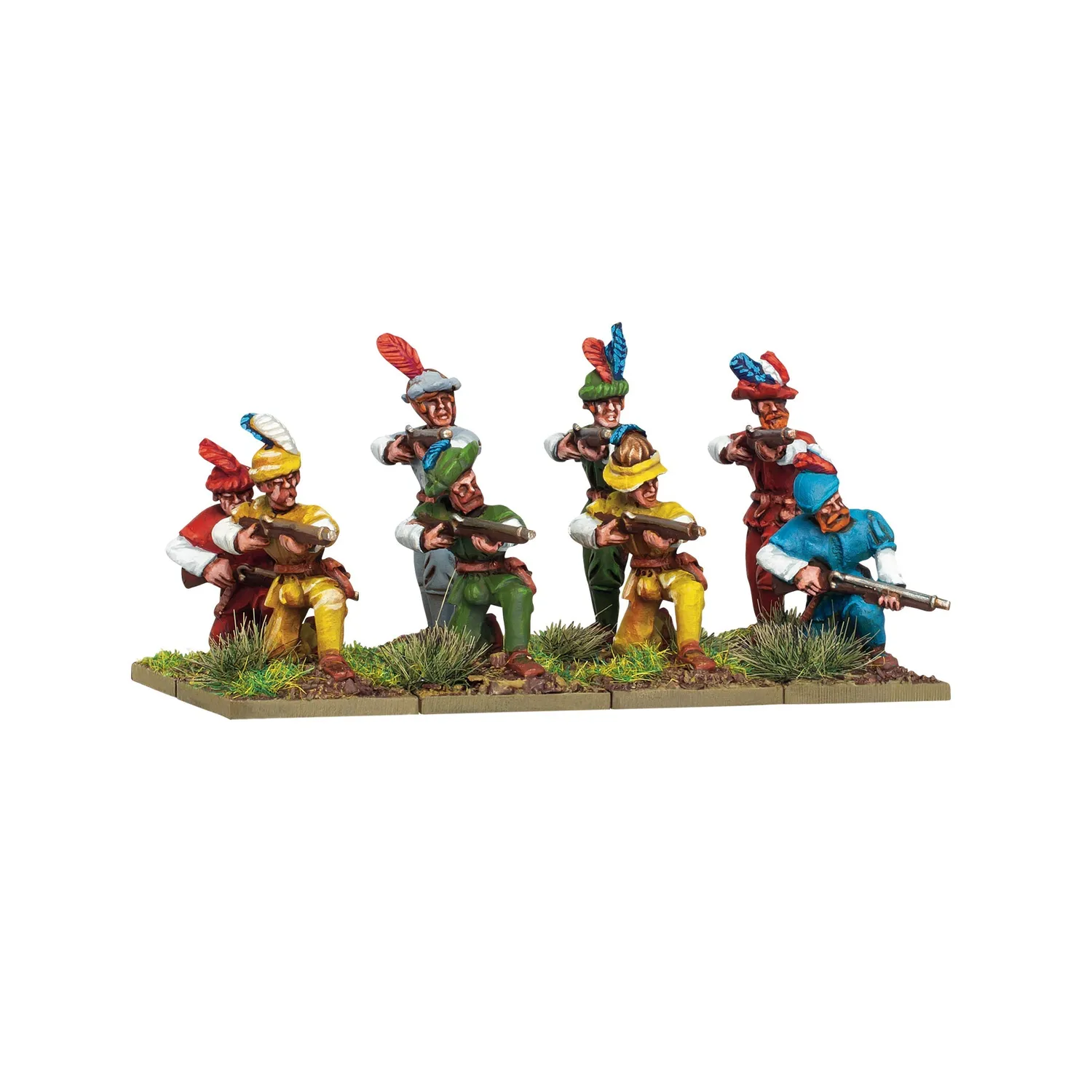Bolt Action Pike & Shotte Italian Wars Swiss Arquebusiers figurines métal 8