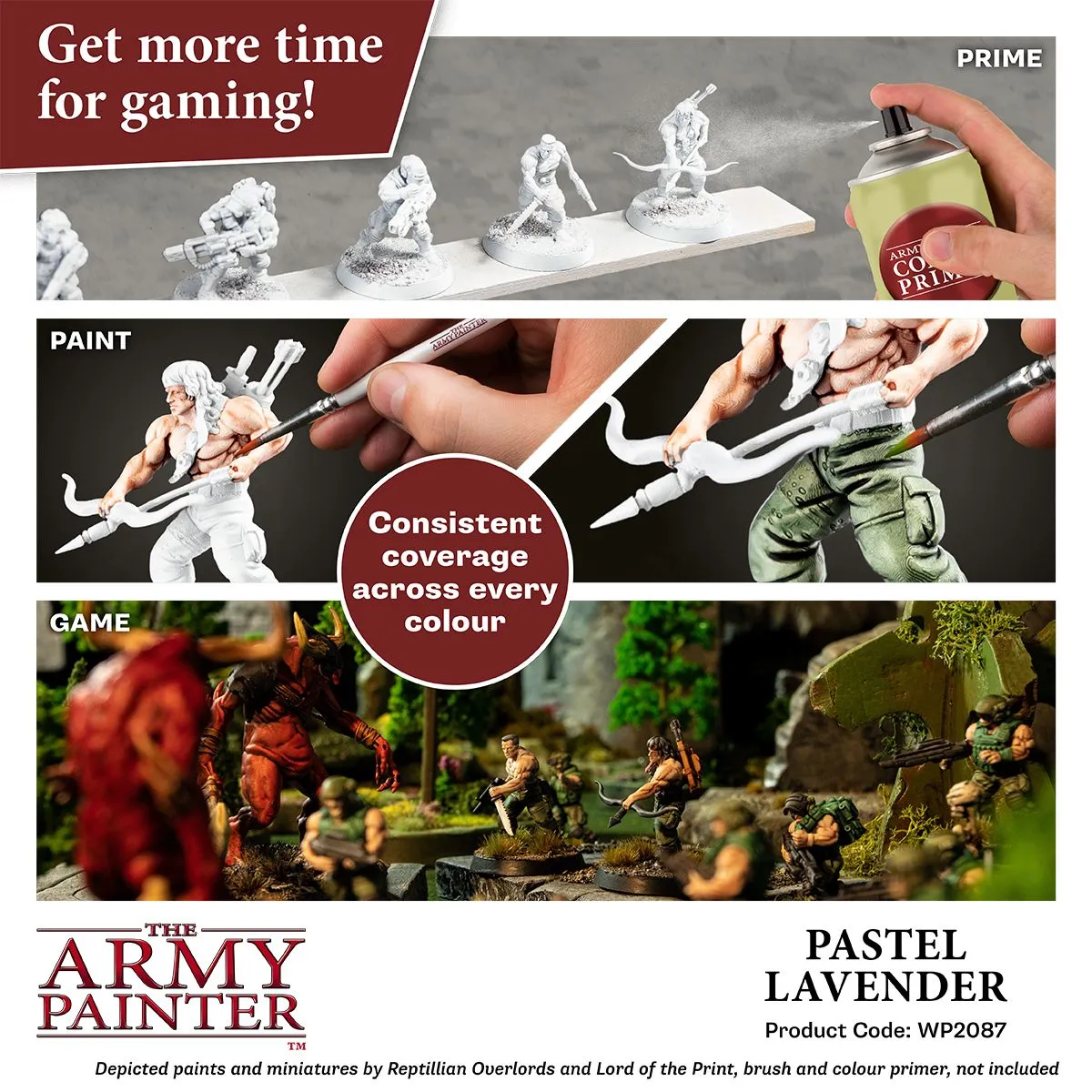 Army Painter Speedpaint Pastel Lavender peinture 18ml