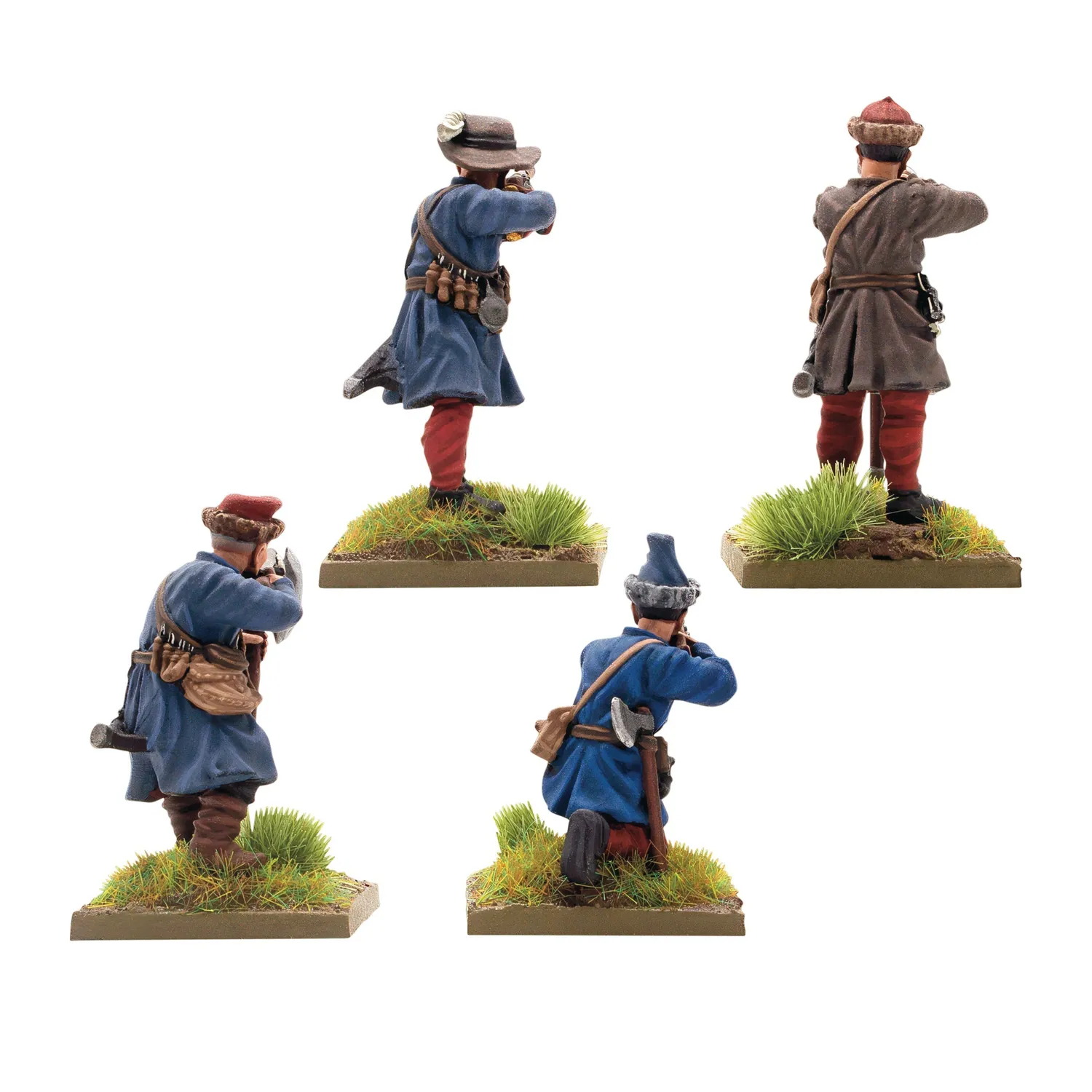 Bolt Action Pike & Shotte Polish-Lithuanian Commonwealth later infantry with muskets firing 28 mm
