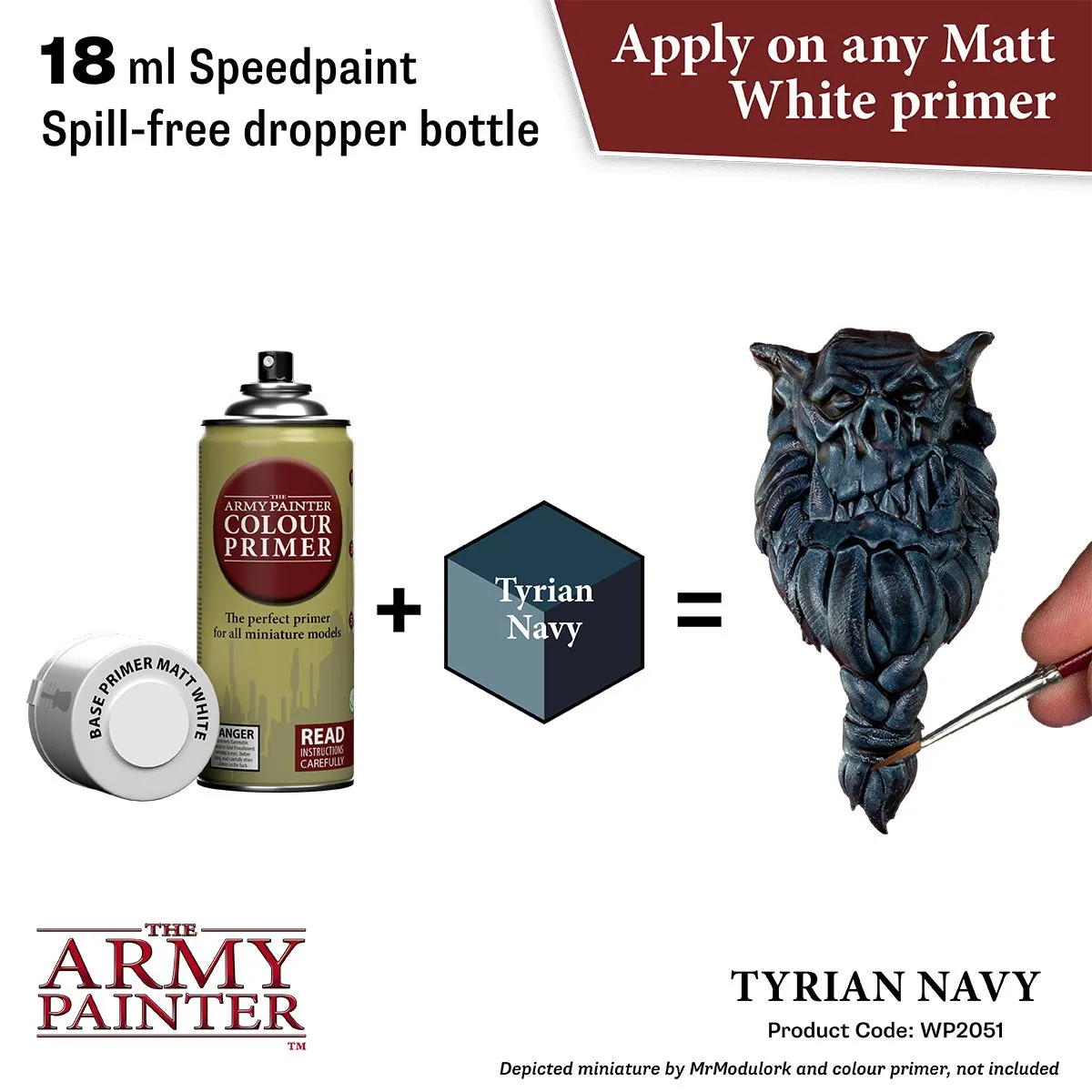 Army Painter Speedpaint Tyrian Navy peinture bleu