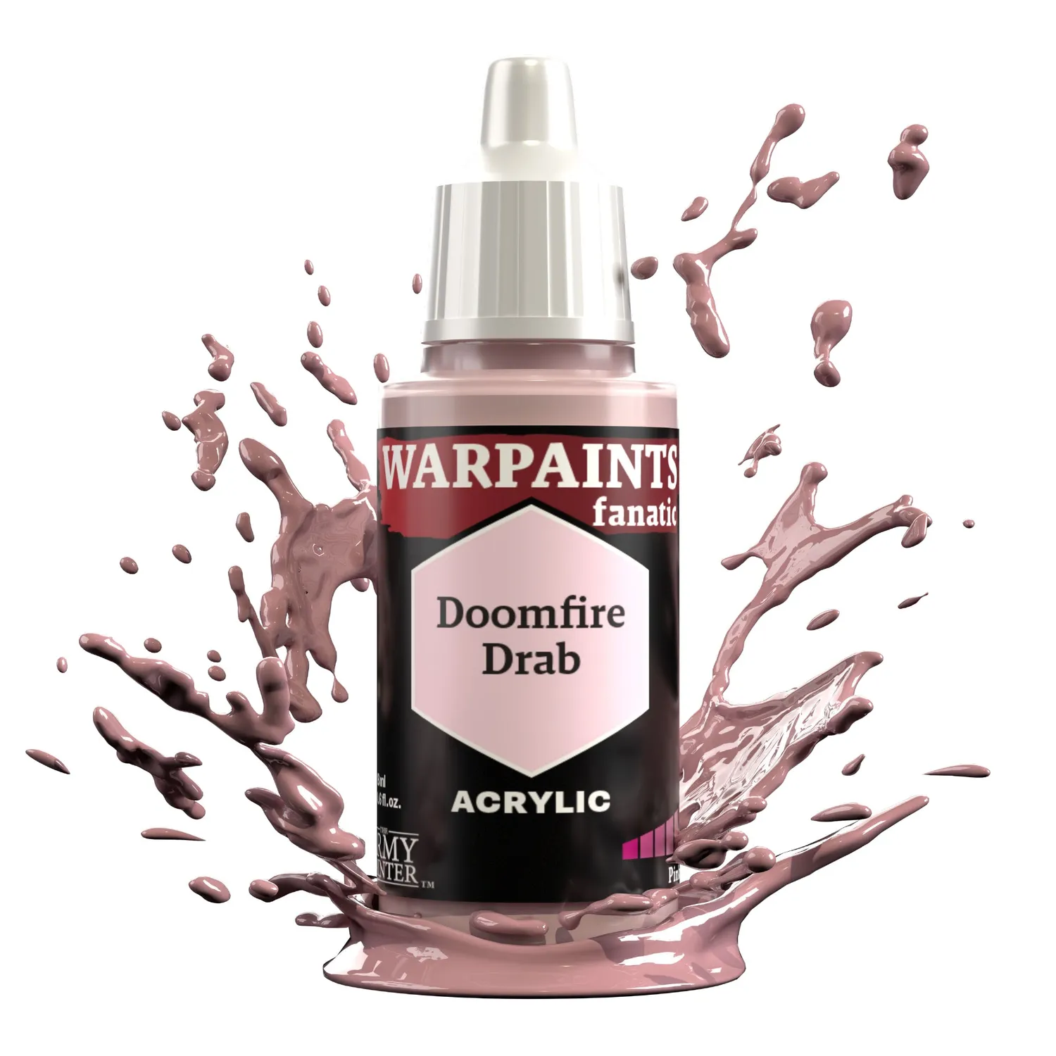 Bolt Action Warpaints Fanatic Doomfire Drab peinture rose 18 ml