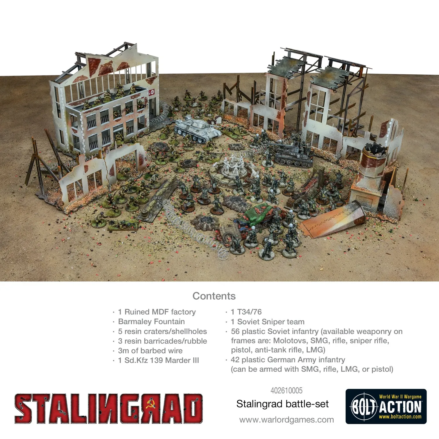 Warlord Games Bolt Action Stalingrad battle-set coffret