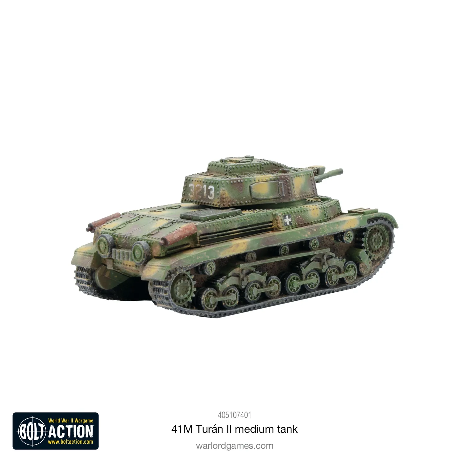 Bolt Action 41M Turán II char moyen résine métal