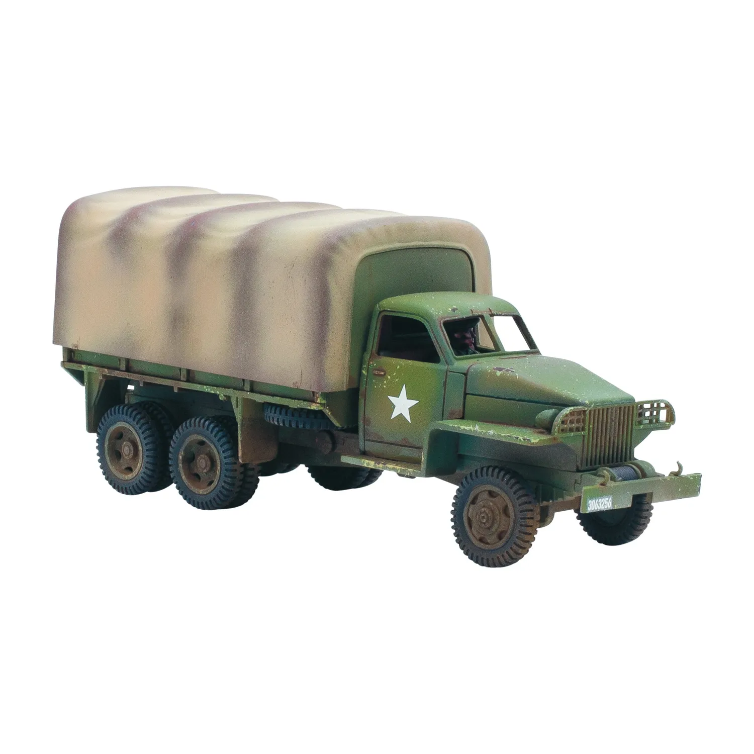 Bolt Action Studebaker US6 camion plastique x1