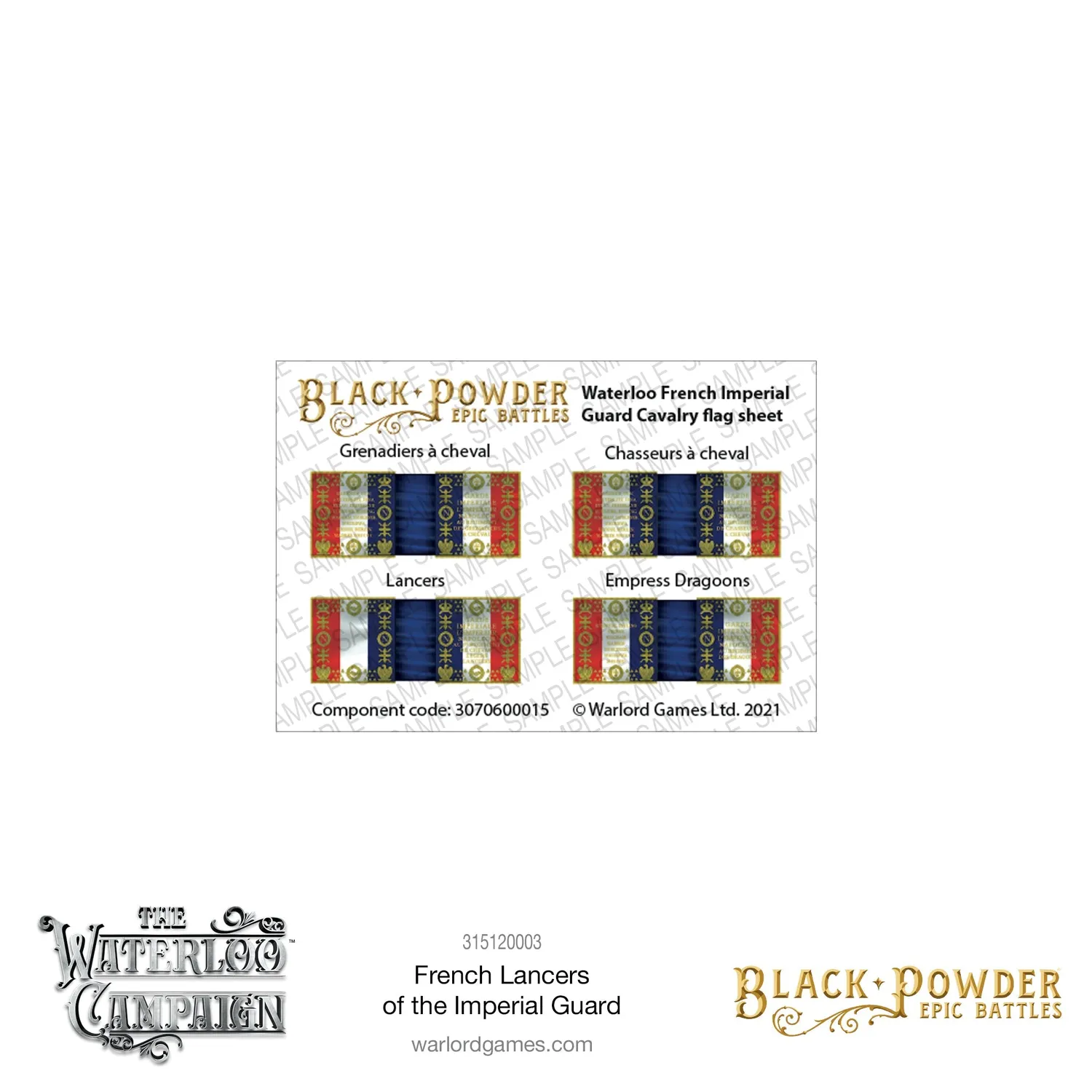 Bolt Action Black Powder Epic Battles Waterloo French Lancers of the Imperial Guard cavalerie