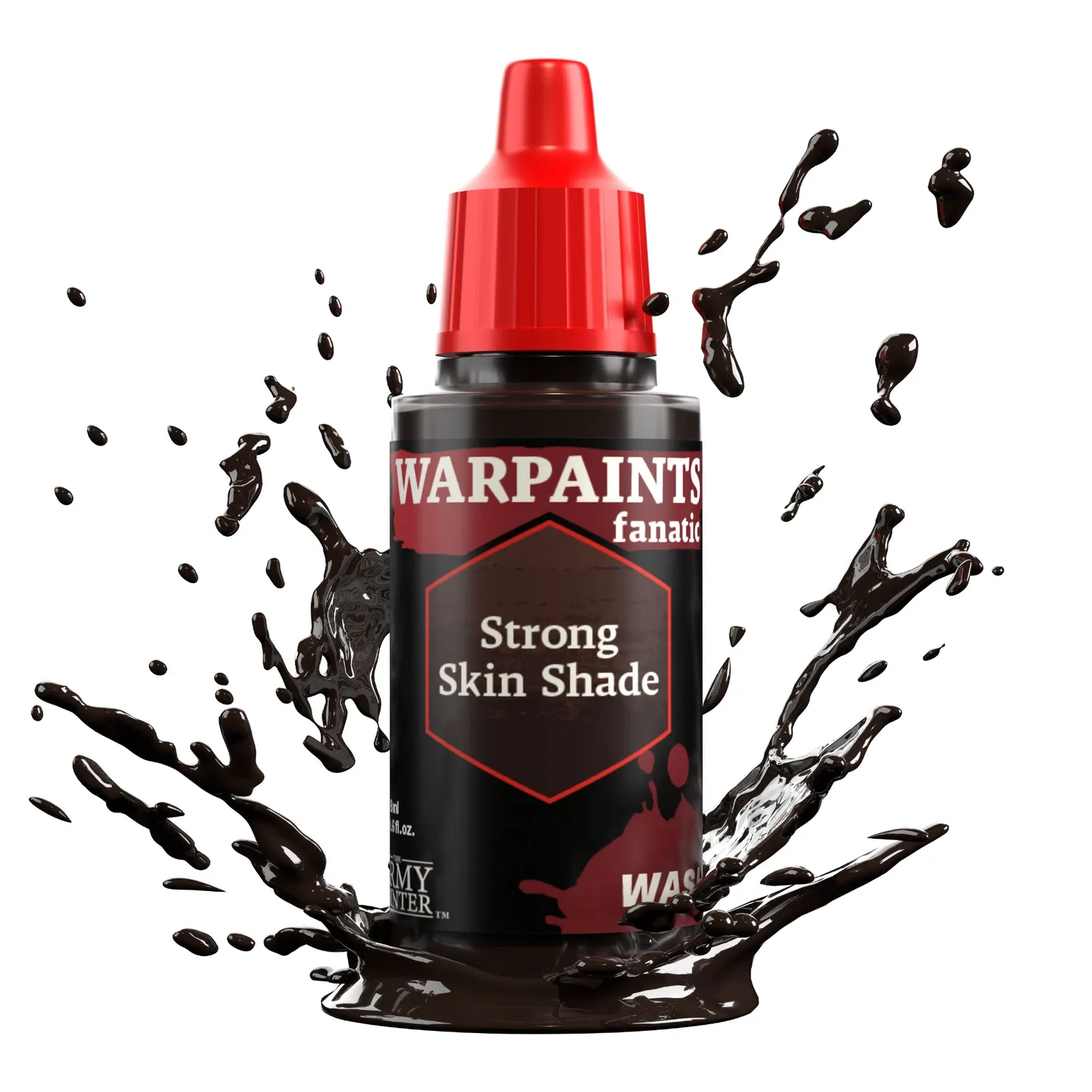 Bolt Action Warpaints Fanatic Wash Strong Skin Shade peinture lavis 18 ml