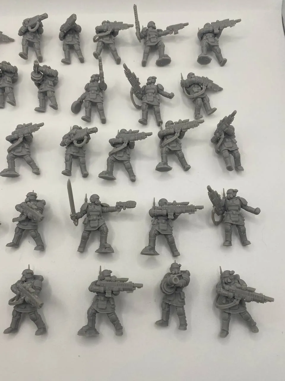 Epic Forge Imperium Kasrkin Élites Set de 10 figurines escouade