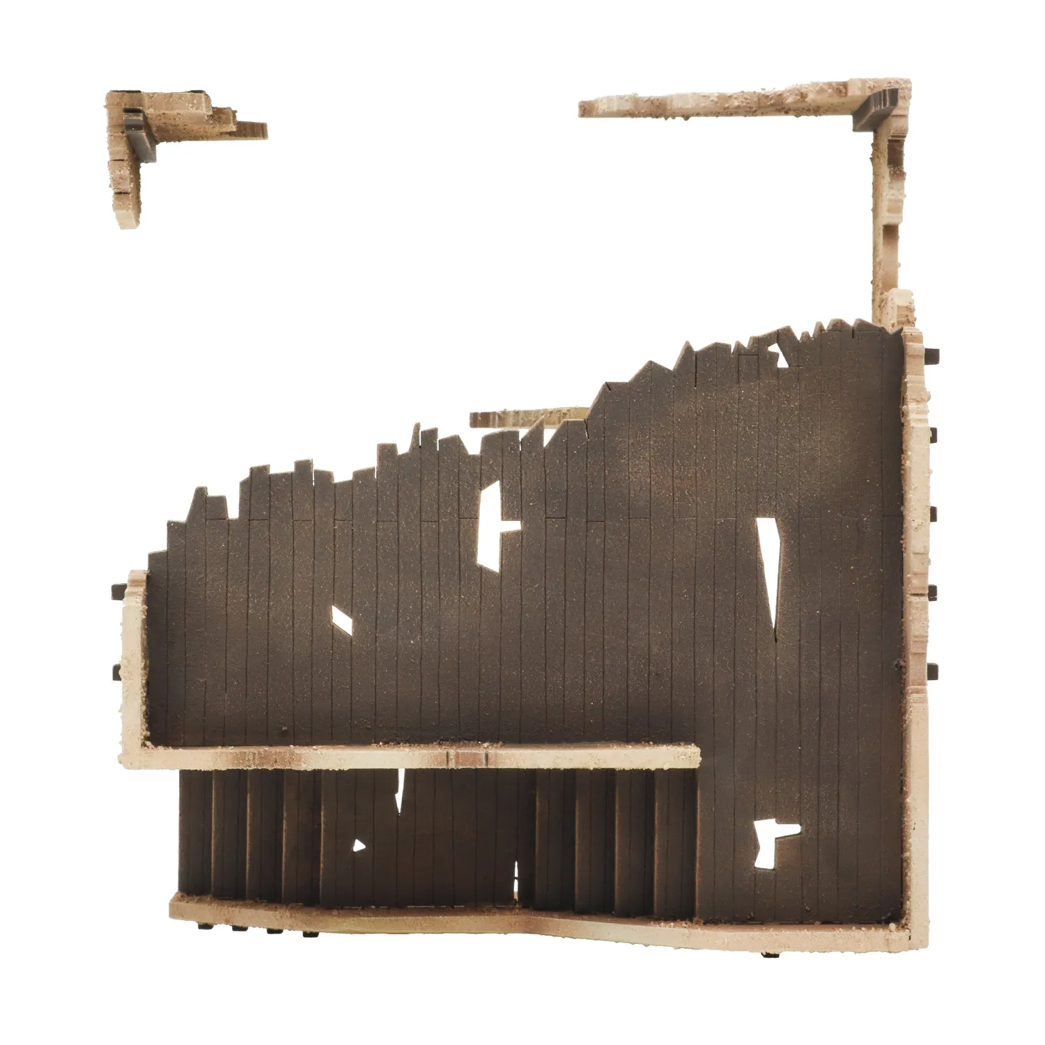 Warlord Gentleman's War ruine adobe décor MDF désert