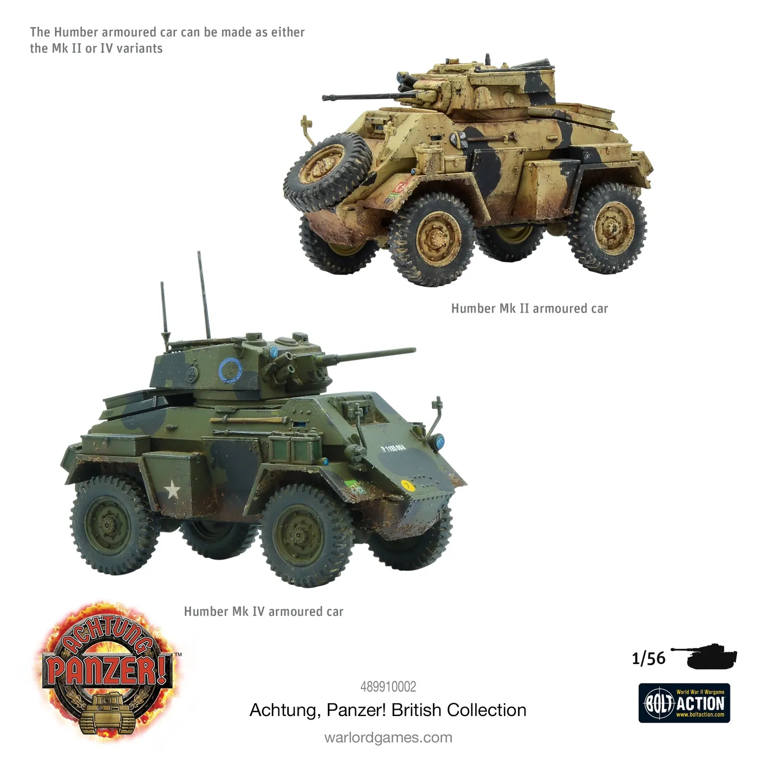 Bolt Action Achtung Panzer! British Collection coffret chars britanniques
