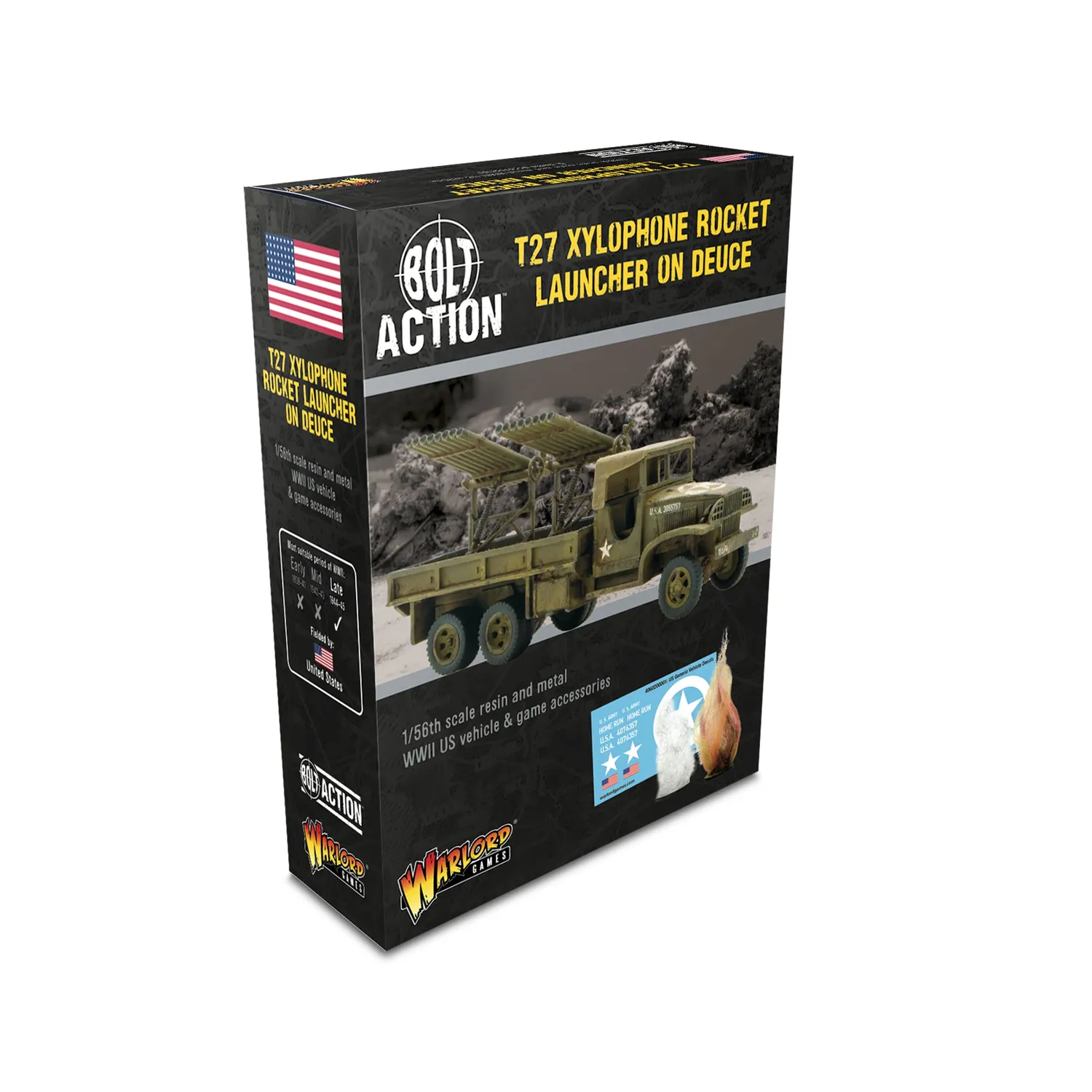 Bolt Action T27 Xylophone rocket launcher on Deuce lance-roquettes