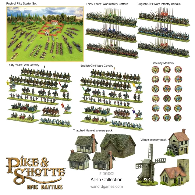 Bolt Action Pike & Shotte Epic Battles All-In Collection 1300 figurines