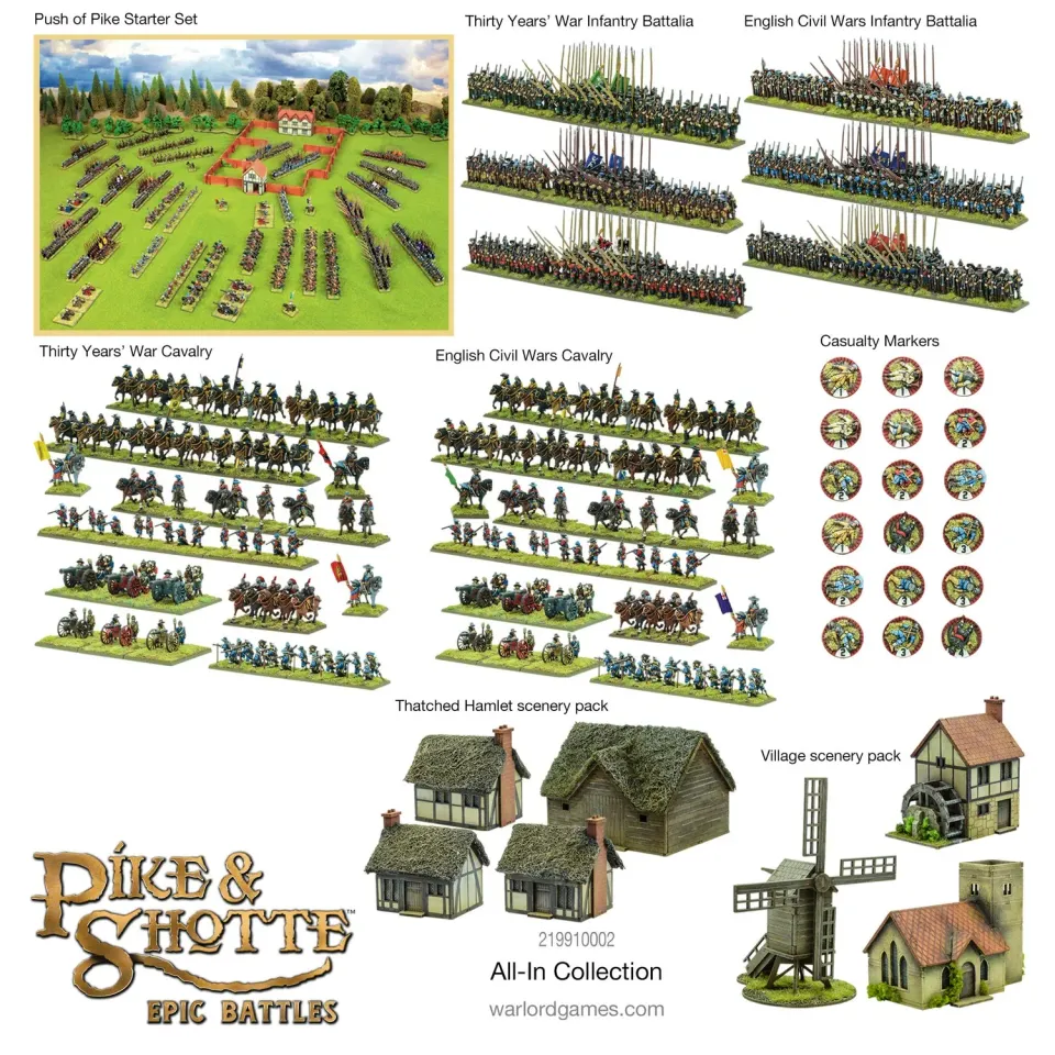 Bolt Action Pike & Shotte Epic Battles All-In Collection 1300 figurines