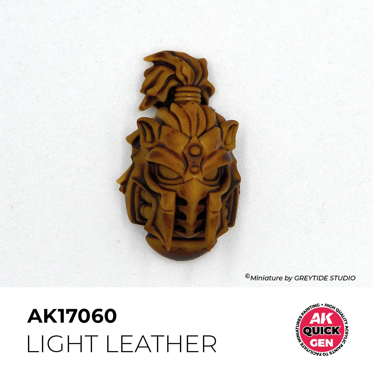 AK Interactive Quick Gen Light Leather peinture cuir 18 ml