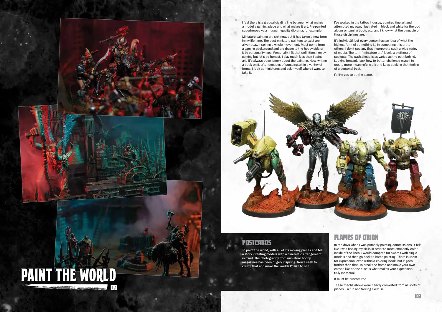 THE ART OF Sam Lenz Volume 11 livre peinture figurines