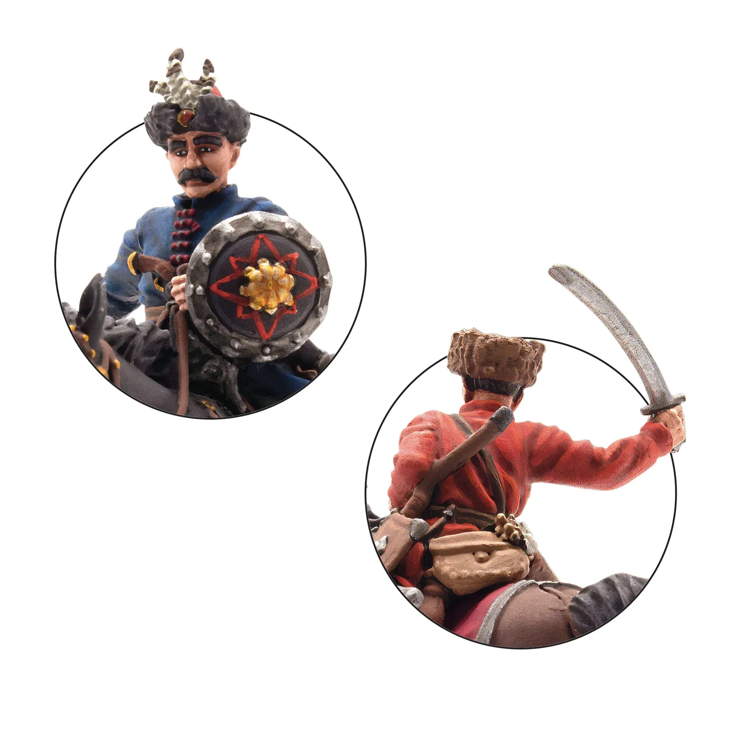 Pike & Shotte Polish-Lithuanian Levy Cavalry figurines x3