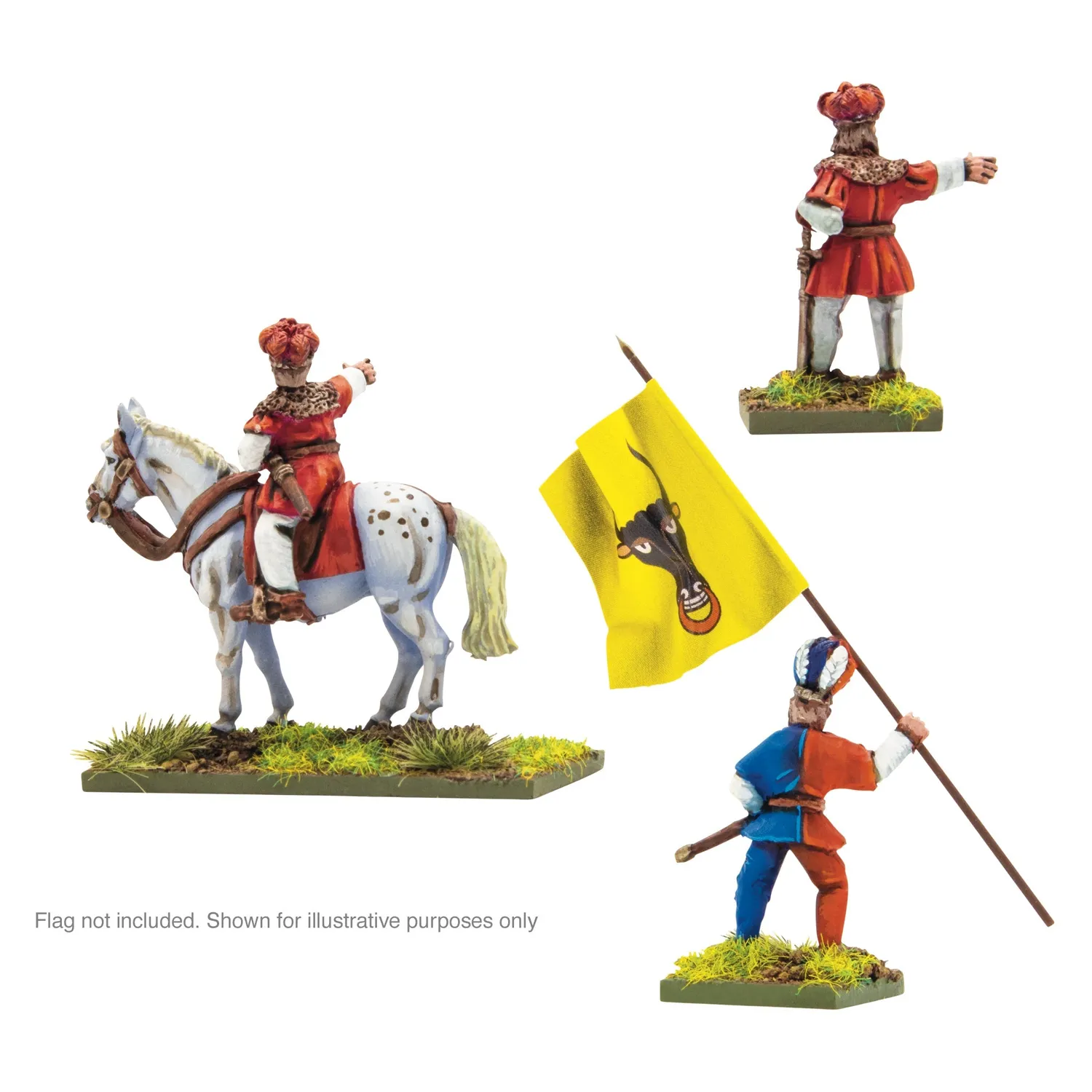 Bolt Action Pike & Shotte Italian Wars Swiss Commanders figurines métal