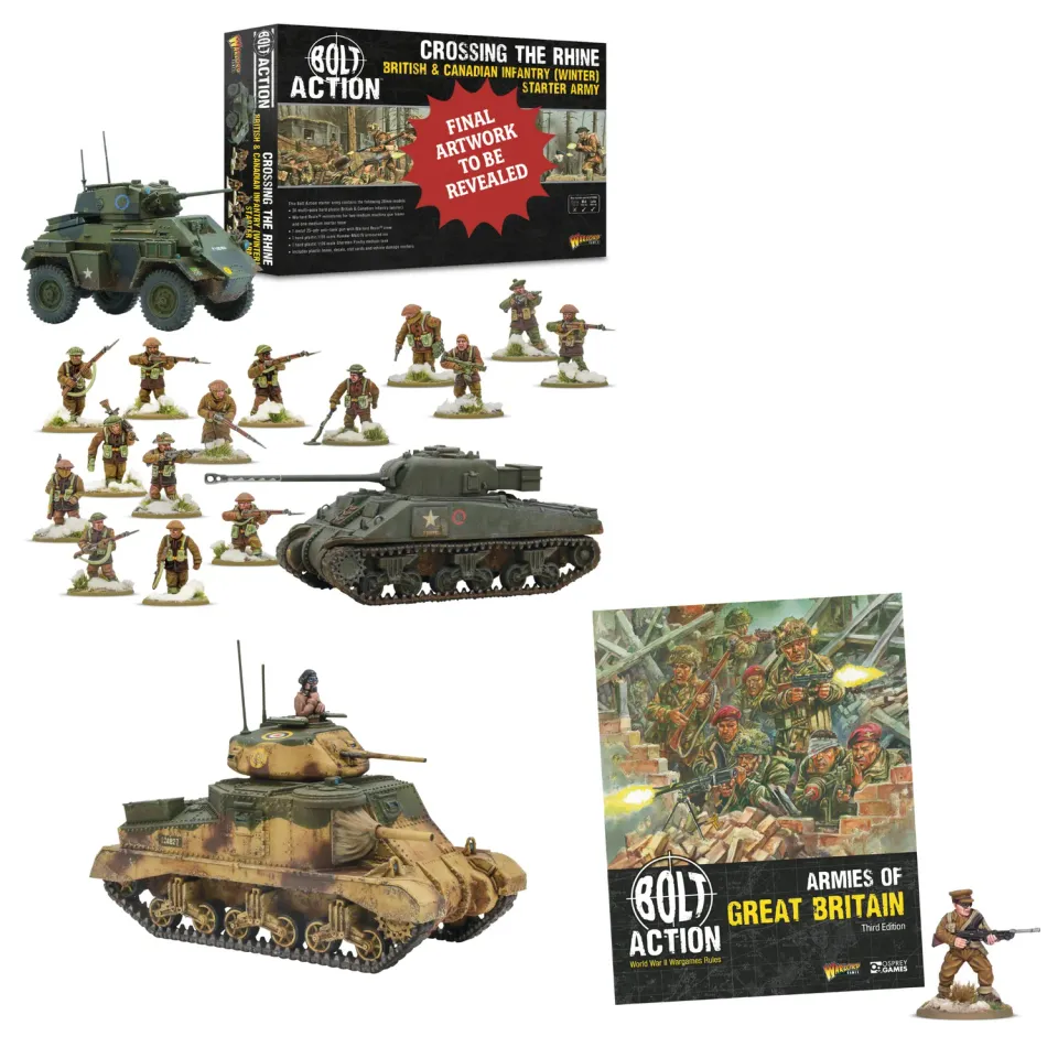 Bolt Action Armies of Great Britain Third Edition coffret armée hiver