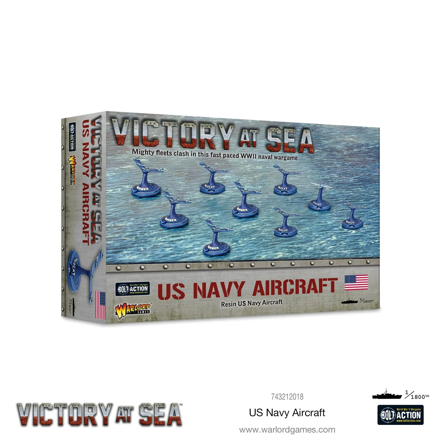 Bolt Action Victory at Sea US Navy Aircraft avions de jeu en résine