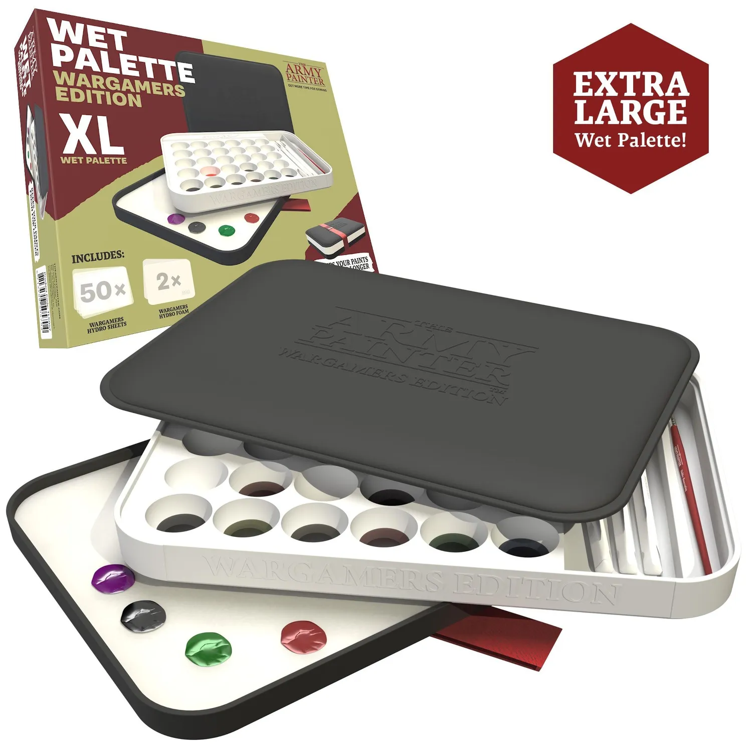 Army Painter Wet Palette Gamers Edition palette humide XL