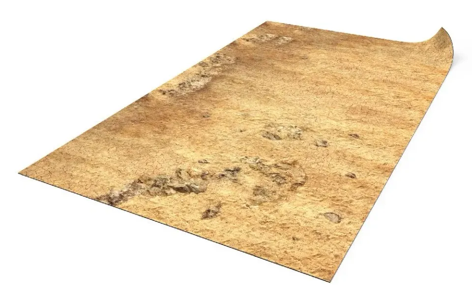 Bolt Action Rocky Desert Gaming Mat tapis de jeu 183 x 122 cm antidérapant