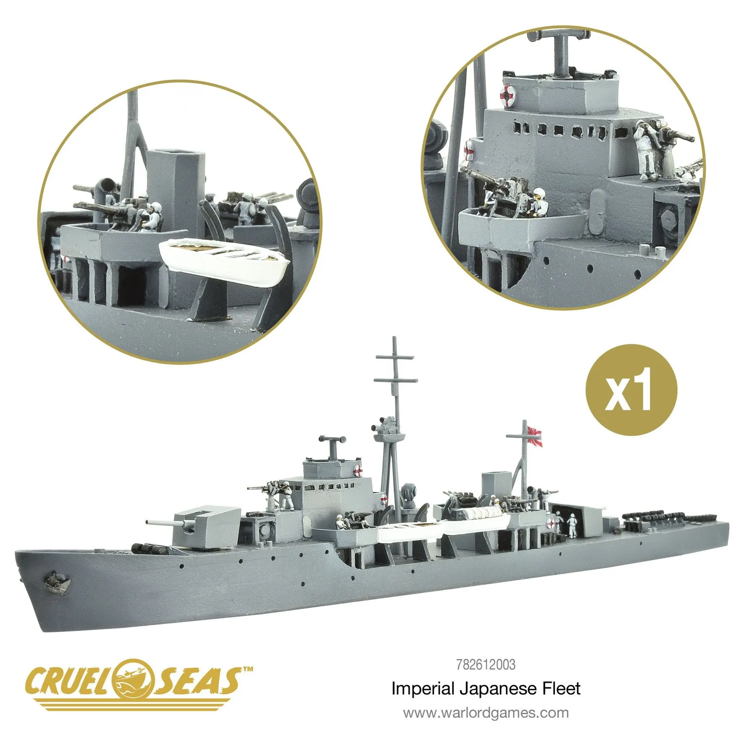 Warlord Games Cruel Seas Imperial Japanese Navy Fleet coffret