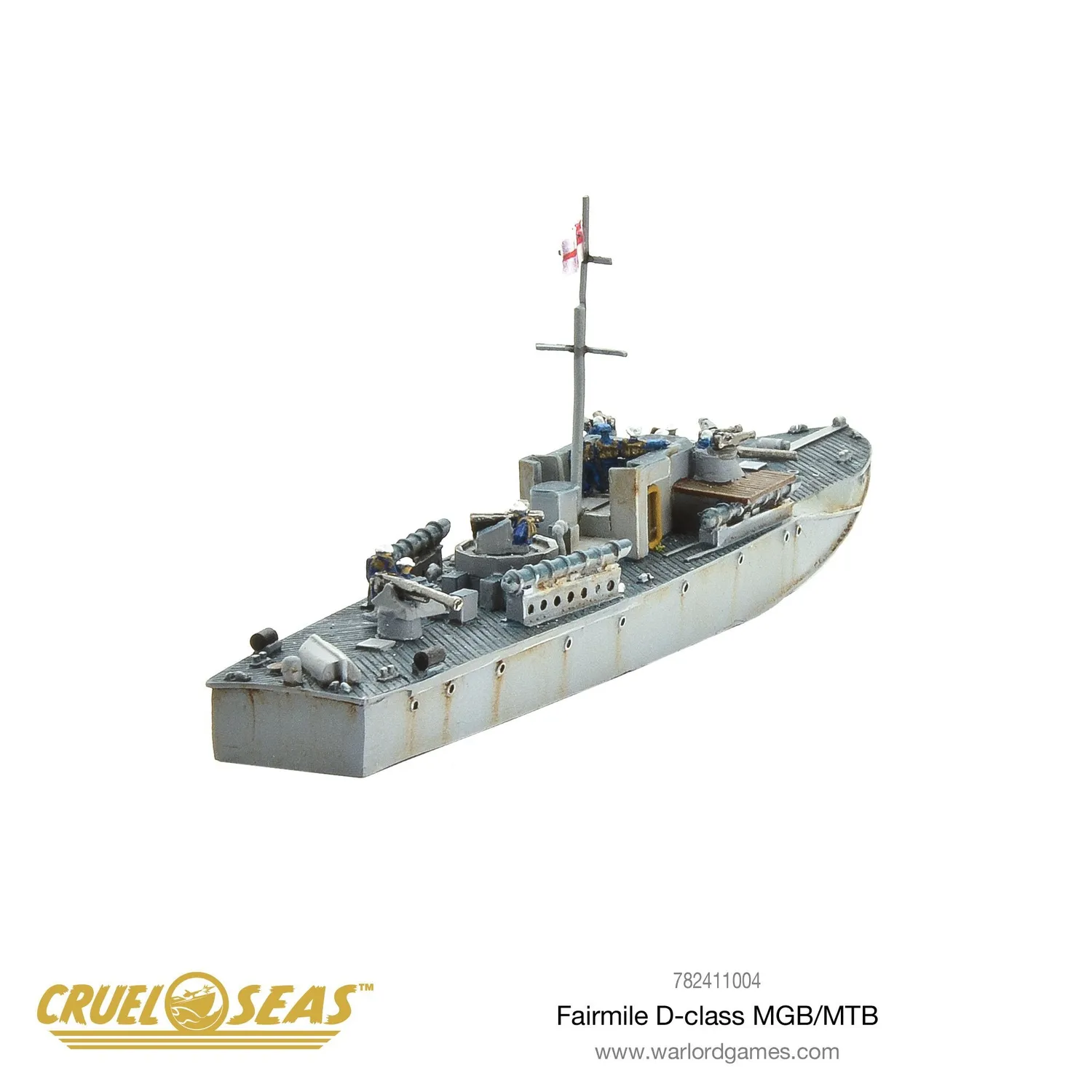 Cruel Seas Fairmile D-class MGB/MTB bateaux 2 unités résine métal