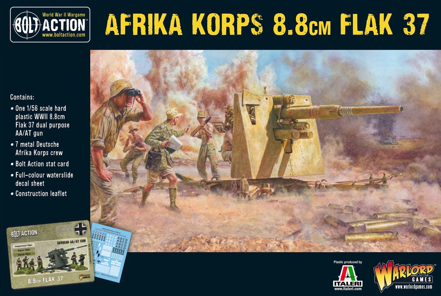 Bolt Action Gentleman's War coffret Desert Fox bundle