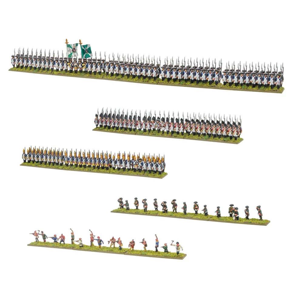 Bolt Action Black Powder Epic Hessians & Allies Brigade coffret