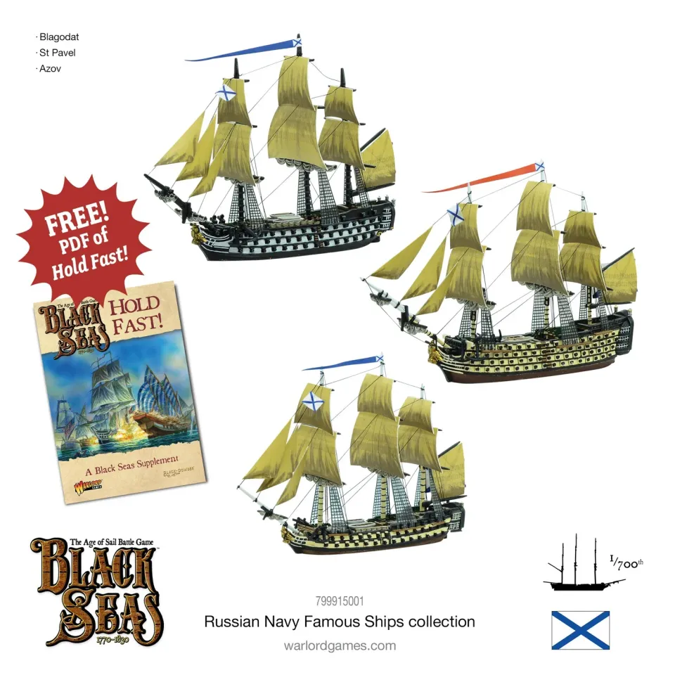 Black Seas Russian Navy Famous Ships bundle 3 navires + PDF