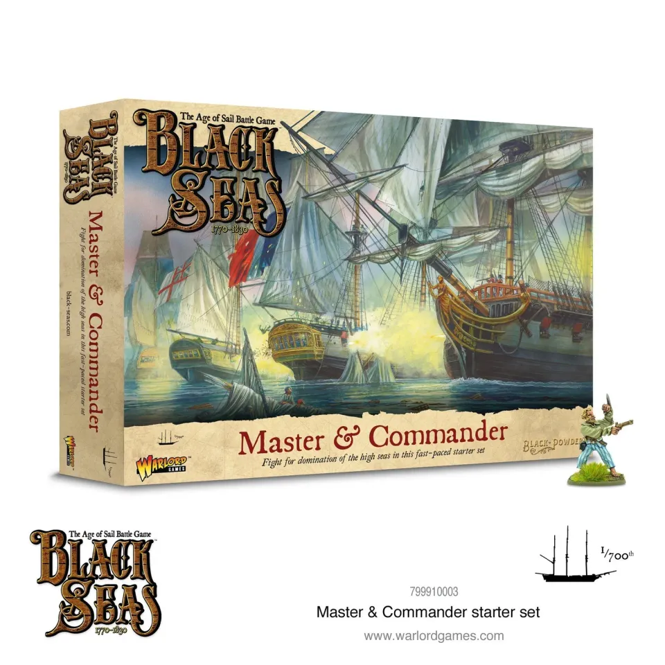 Bolt Action Black Seas Master & Commander Starter Set jeu naval
