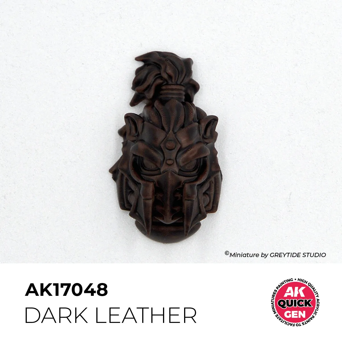 AK Interactive QuickGen Dark Leather peinture acrylique 18 ml marron