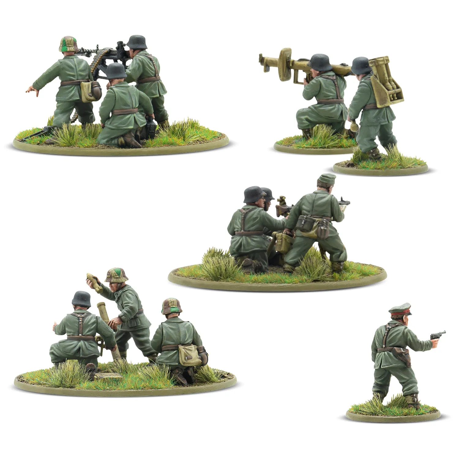 Bolt Action Cross of Iron German Grenadiers Starter Army armée de démarrage plastique
